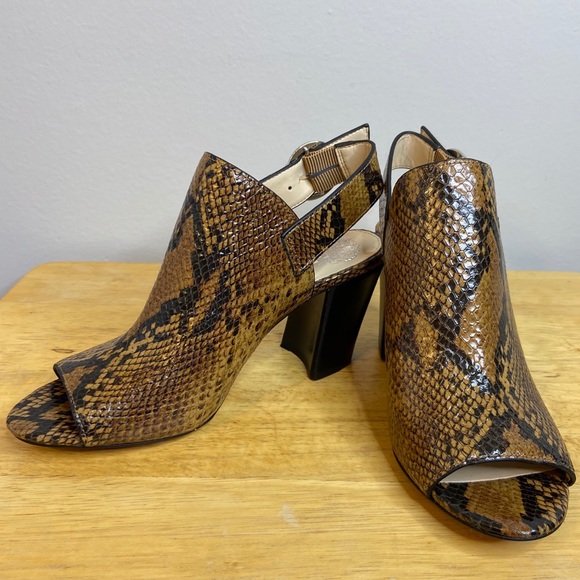 Vince Camuto Krestella Slingback Snakeskin Sandal - Picture 6 of 7